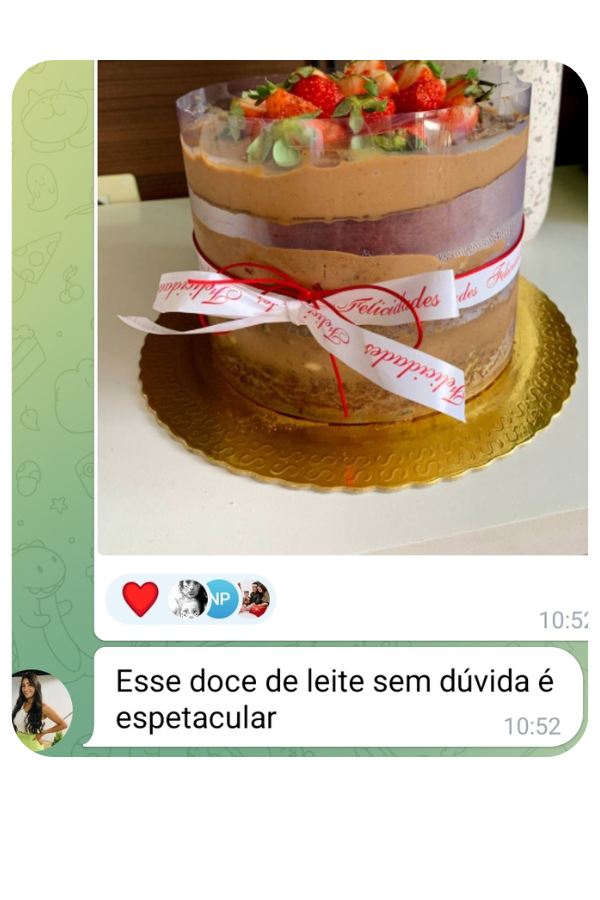 Print de depoimento de aluna 15