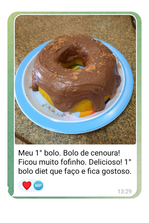 Print de depoimento de aluna 6